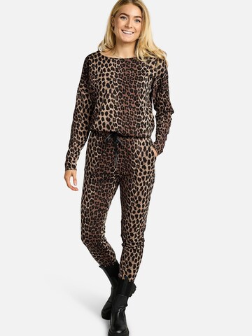 Liberte Essentiel Regular Trouser ' ALMA ' in Braun