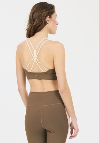 Athlecia Bustier Sport bh 'Lris' in Beige