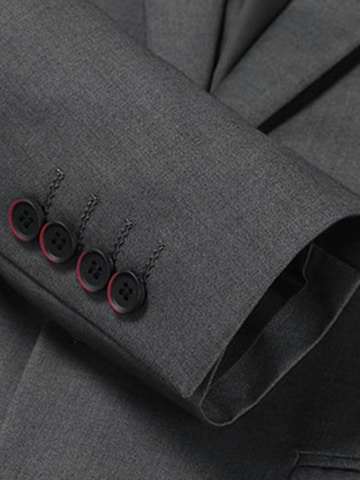 YOUTHUP Slim fit Suit 'Kavalier' in Grey