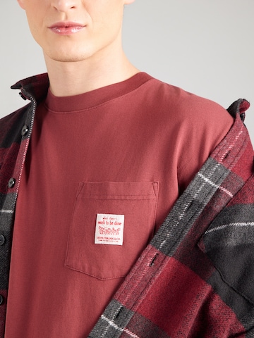 LEVI'S ® Футболка 'WORKWEAR' в Красный