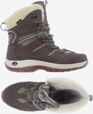 JACK WOLFSKIN Dress Boots in 40 in Brown: front