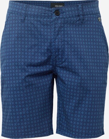 BLEND Regular Chino trousers in Blue: front
