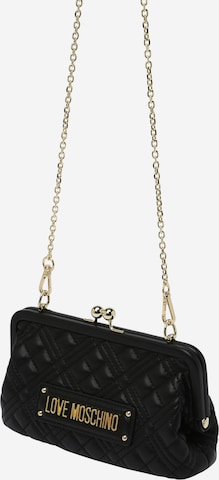 Love Moschino - Mala de ombro em preto: frente