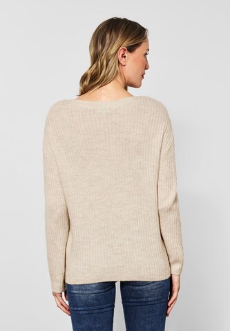 STREET ONE Pullover in Beige