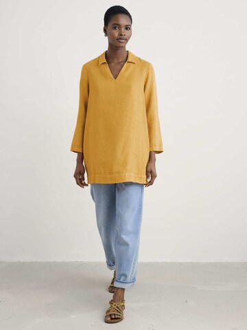Tunique 'Shallow Layers' Seasalt Cornwall en jaune