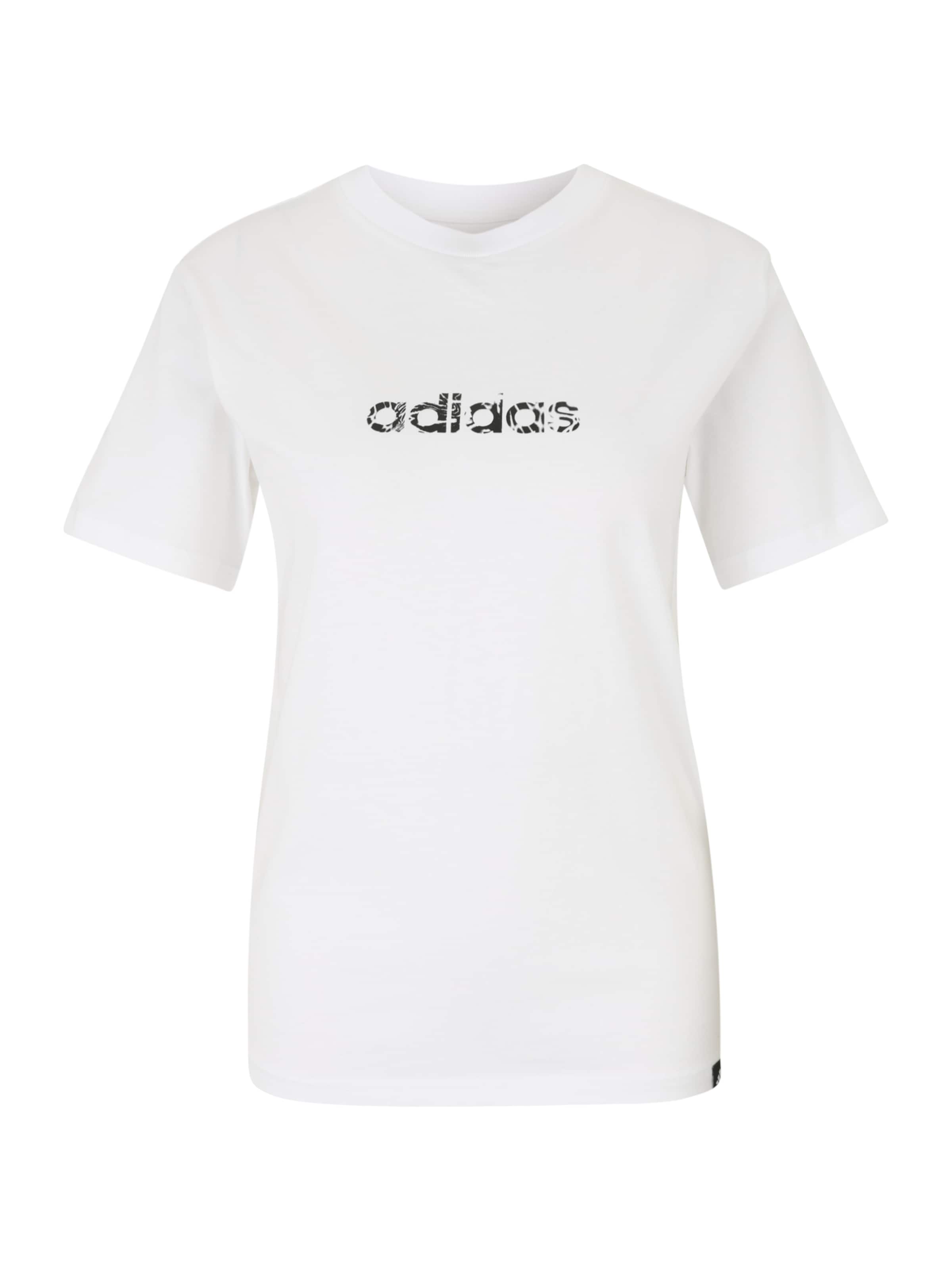 ADIDAS SPORTSWEAR - Camisa funcionais em branco: frente