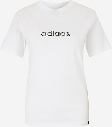 balta ADIDAS SPORTSWEAR Sportiniai marškinėliai: priekis