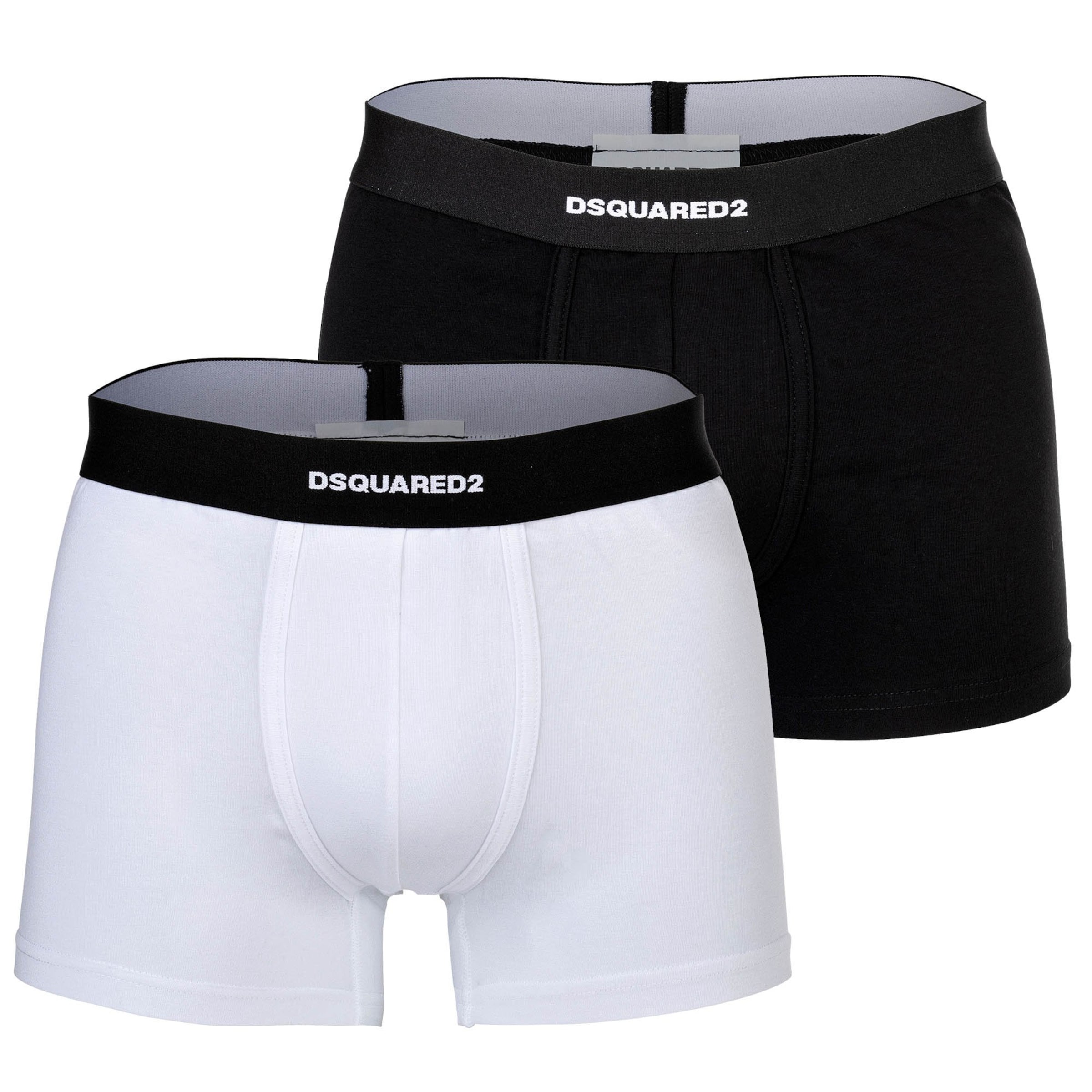 Boxer di DSQUARED2 in nero: frontale