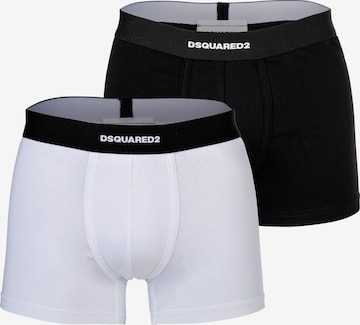 Boxer di DSQUARED2 in nero: frontale