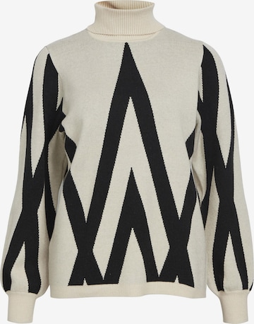 Pull-over 'Ray' OBJECT en beige : devant