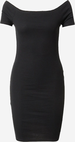 Urban Classics Dress in Black: front