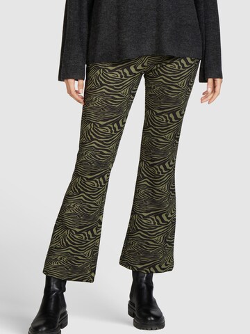 MARC AUREL Flared Pants in Black: front