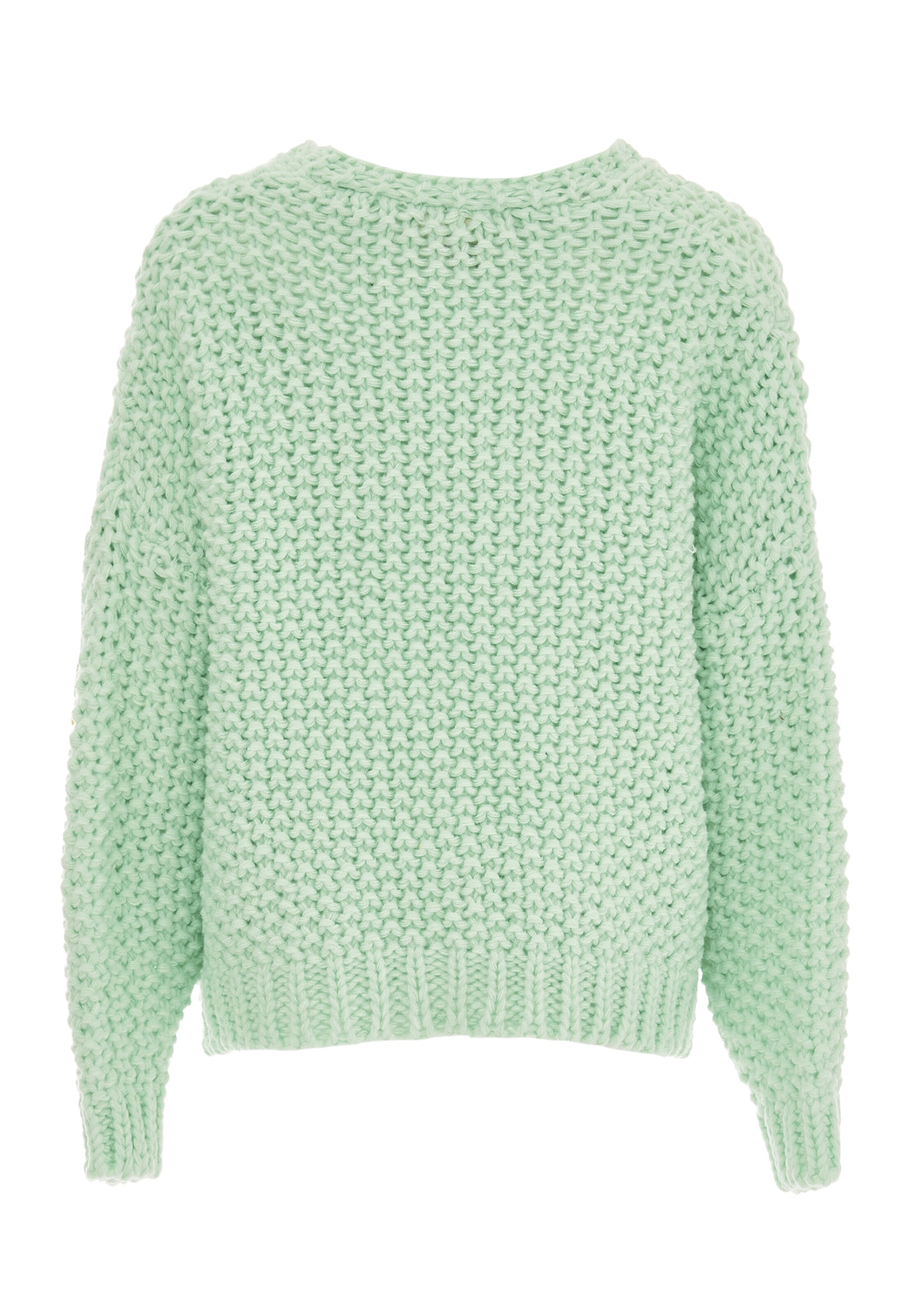 ebeeza Вязаная кофта в Зеленый