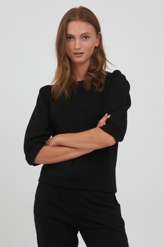 b.young Sweatshirt in Black: front
