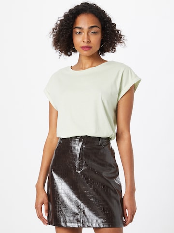 Urban Classics Shirt in Groen: voorkant