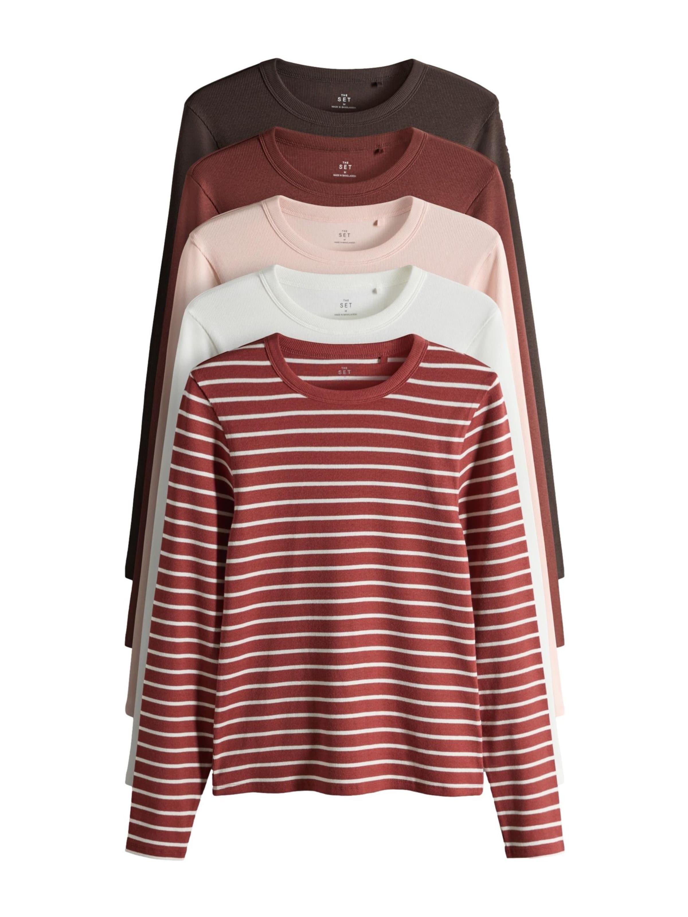 The Set Shirts i brun: forside