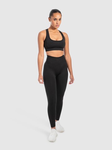 Skinny Pantalon de sport 'Elin' Smilodox en noir
