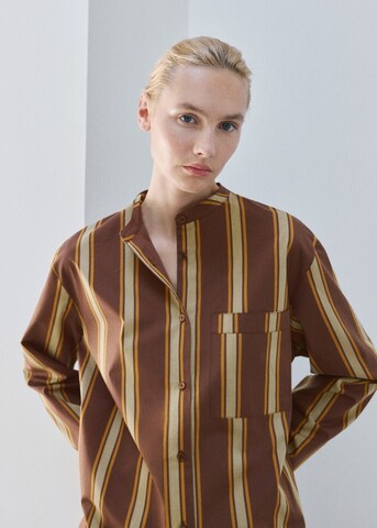 MANGO Nightgown 'Biel' in Brown