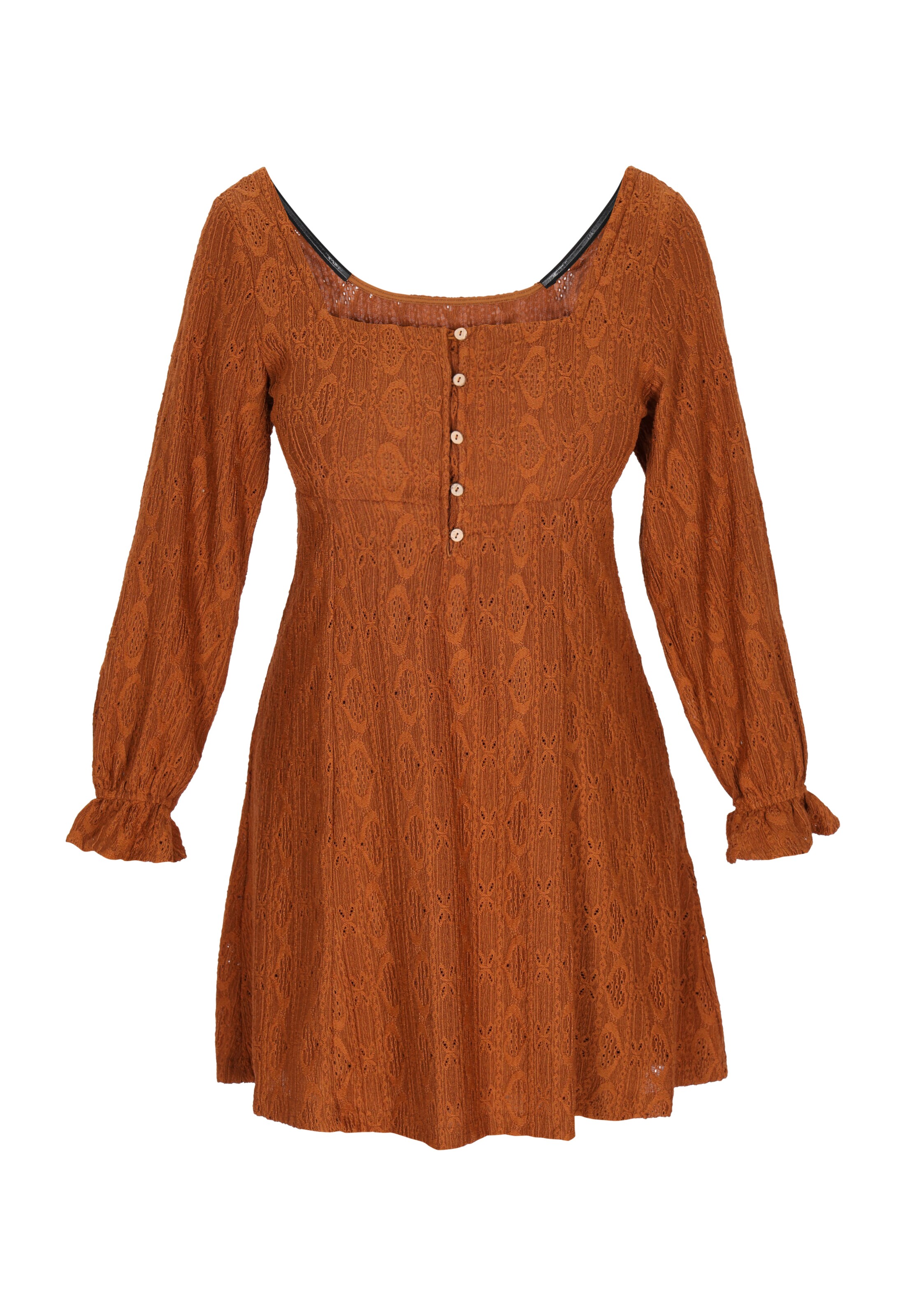 ebeeza Vestido en cognac, Vista del producto