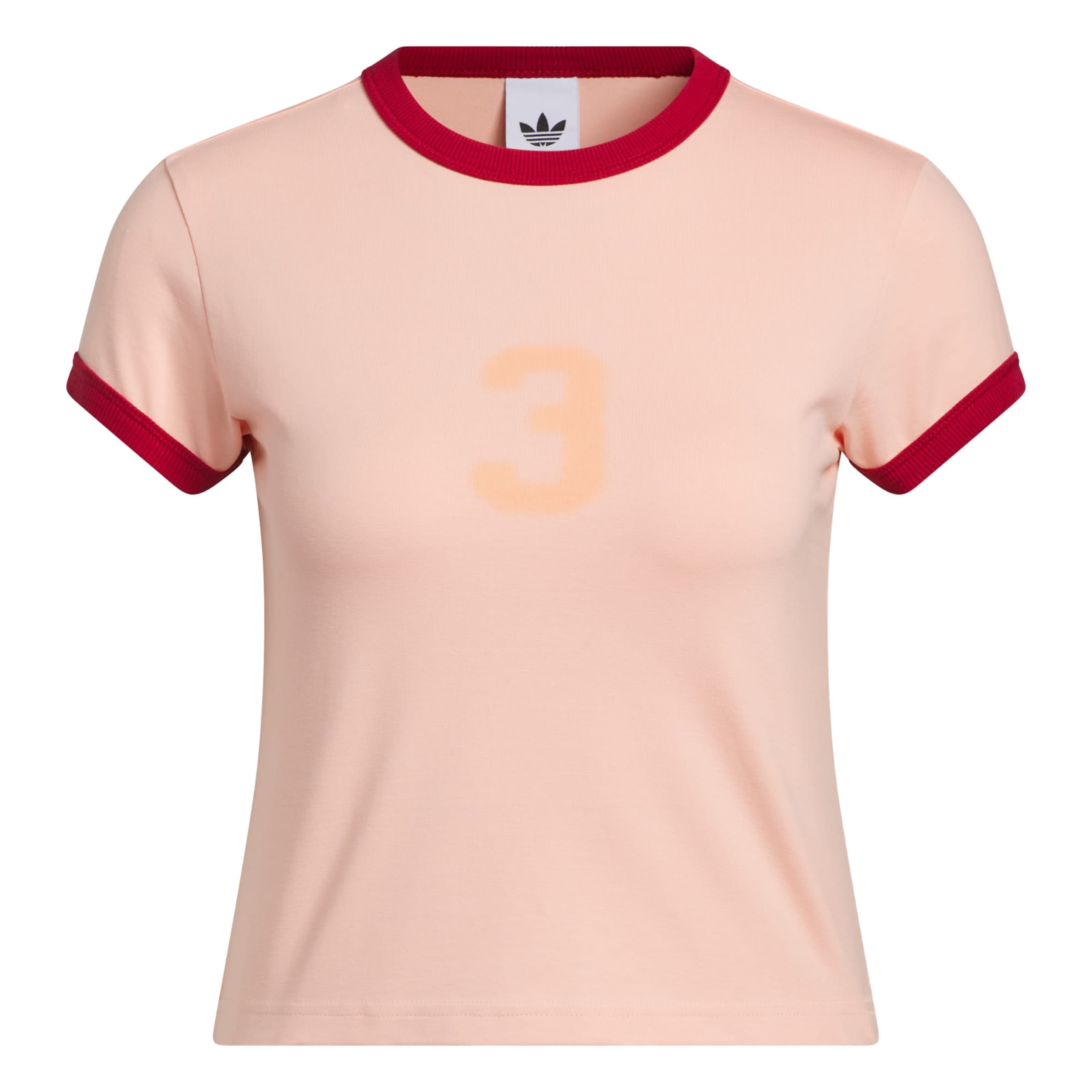 ADIDAS ORIGINALS T-Shirt in Pink: Vorderseite