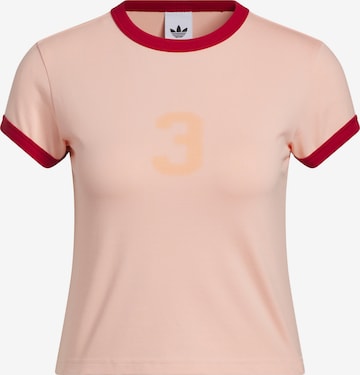 ADIDAS ORIGINALS T-Shirt in Pink: Vorderseite
