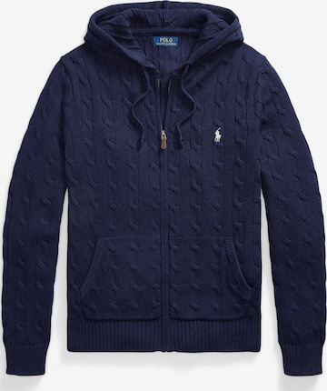 Polo Ralph Lauren Pletena jopa | modra barva: sprednja stran