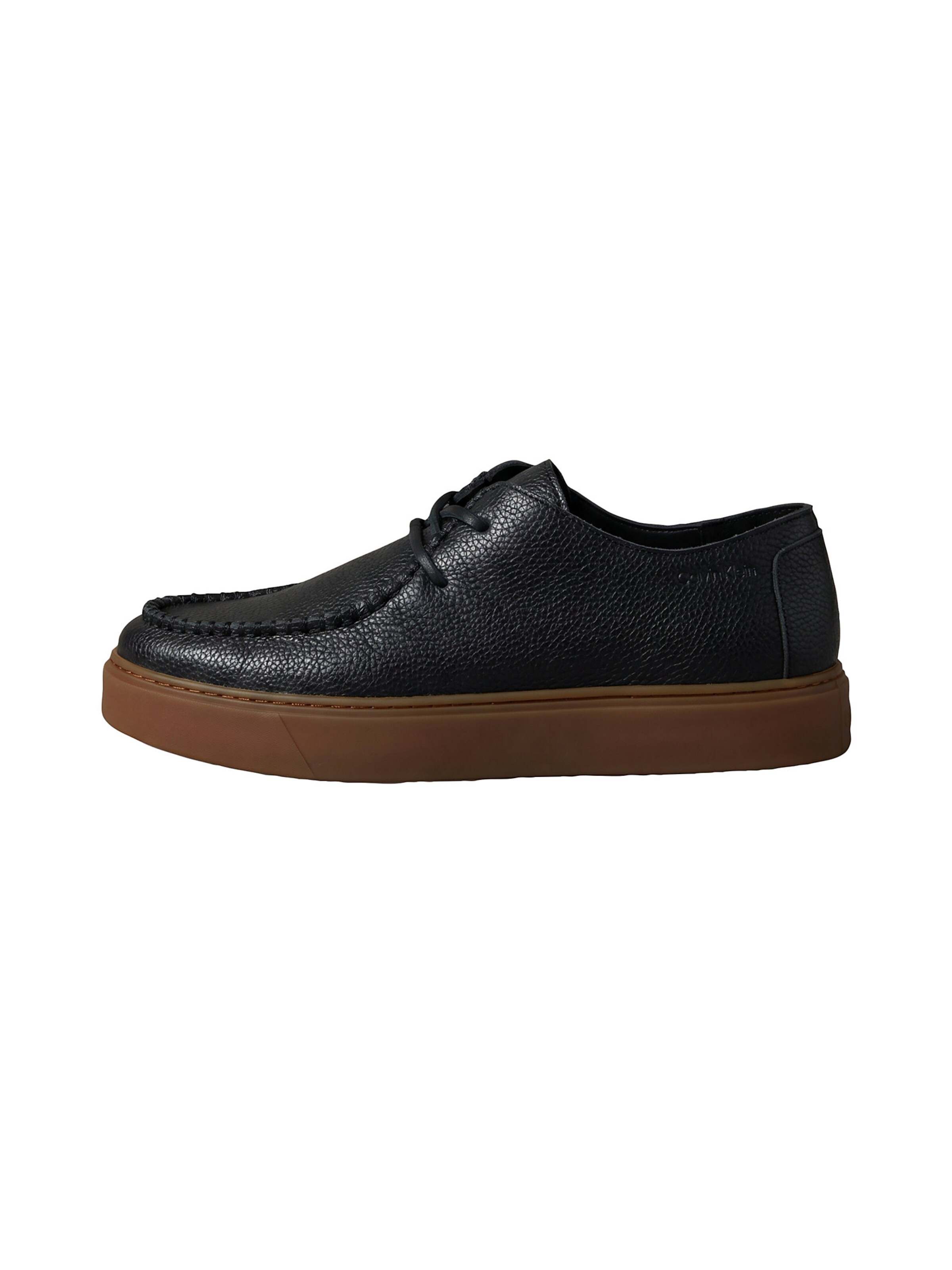 Calvin Klein Lace-Up Shoes in Black: front