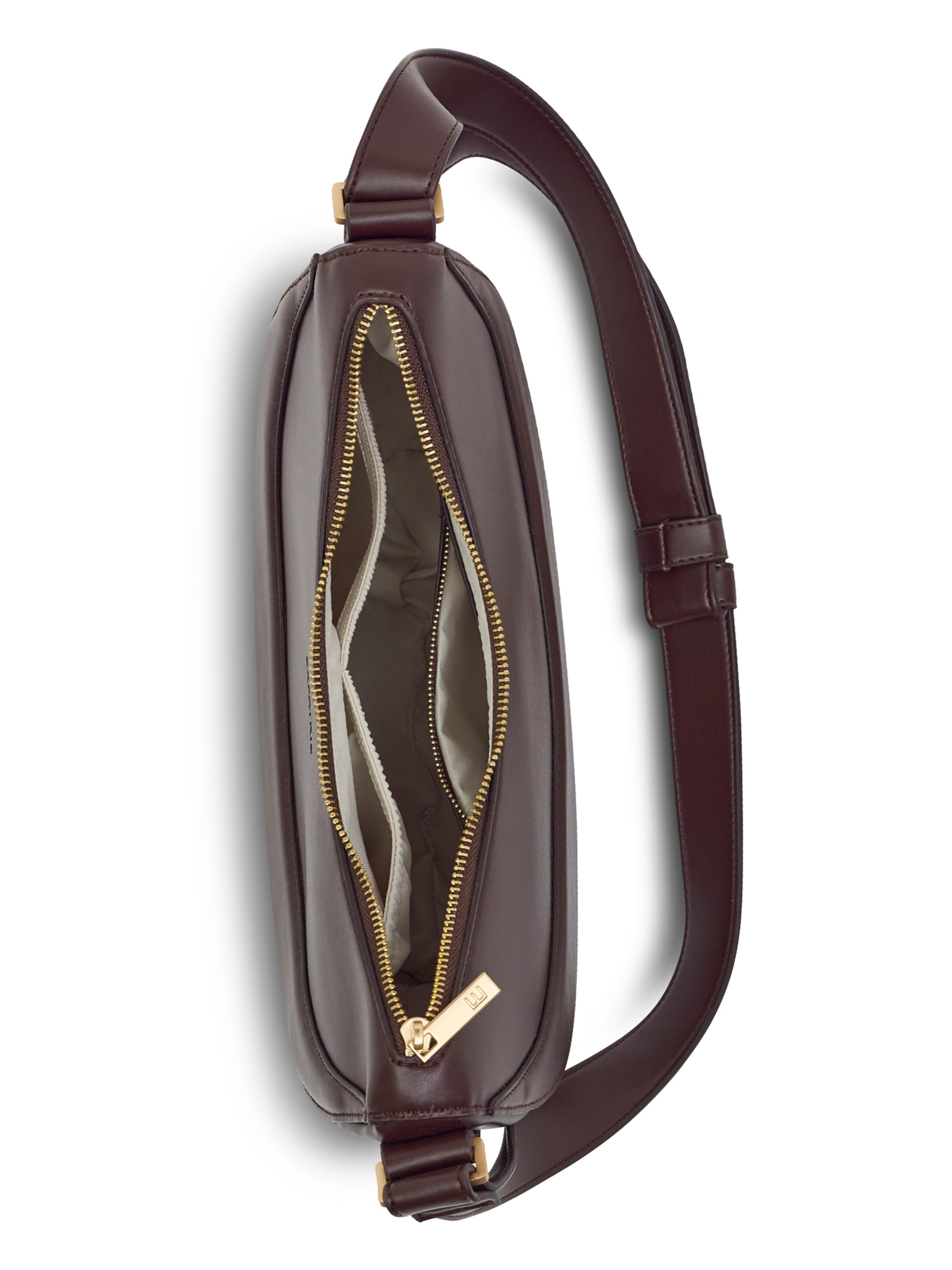Sac bandoulière 'Livia' Expatrié en marron