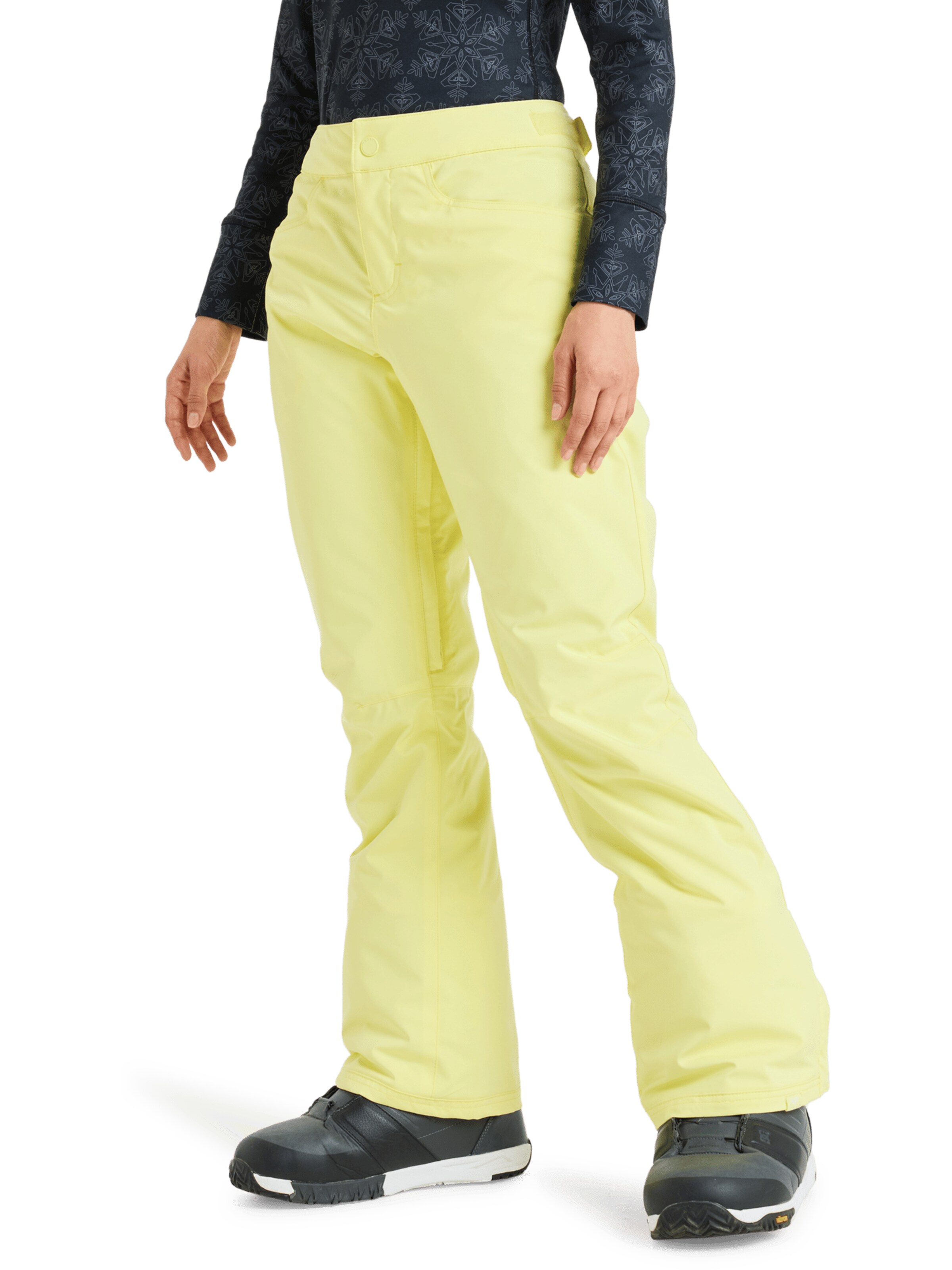 ROXY Regular Outdoorhose in Gelb