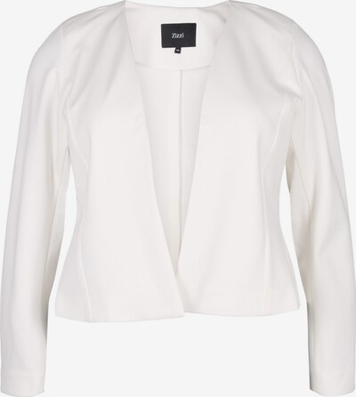 Zizzi Blazer 'MADDIE' in offwhite, Produktansicht