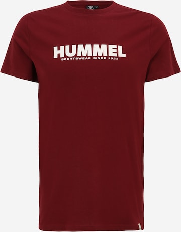 Tricou funcțional de la Hummel pe roșu: față