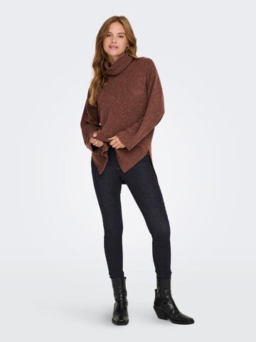 ONLY Pullover 'RICA' i brun