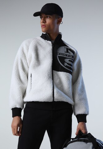 North Sails Fleece Jacket in White