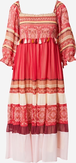 Rochie 'AGAPANTHE' Derhy pe bej deschis / rosé / roz pal / roșu cireș / roșu deschis, Vizualizare produs