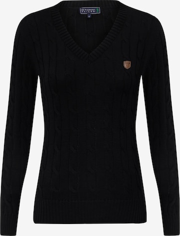 Sir Raymond Tailor Sweater 'Frenze' in Black: front