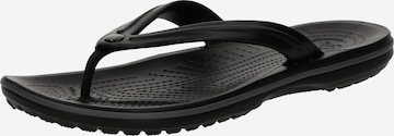 Séparateur d'orteils Crocs en noir : devant