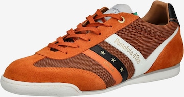 Baskets basses PANTOFOLA D'ORO en orange : devant