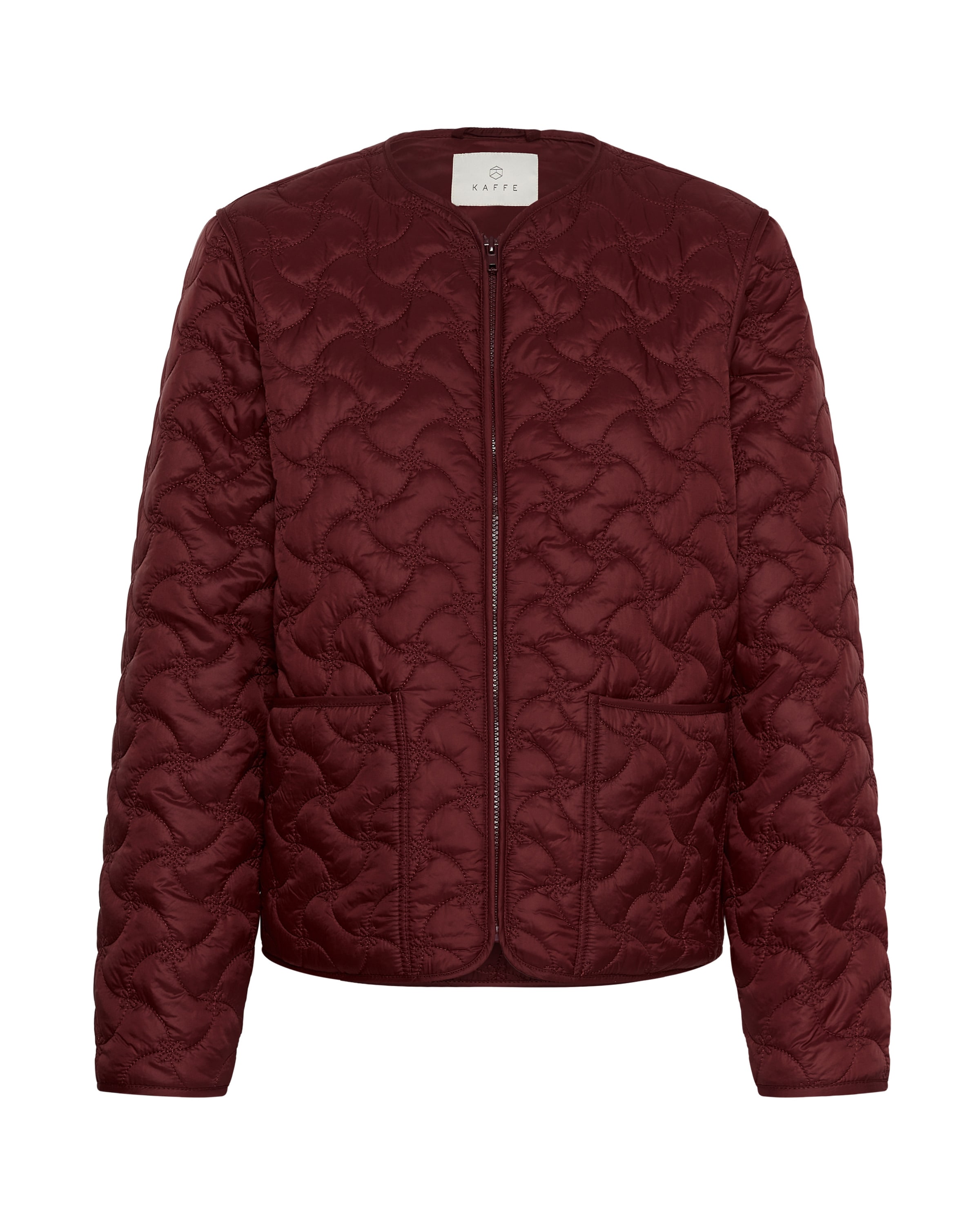 Veste mi-saison 'KACoraline' Kaffe en marron : devant