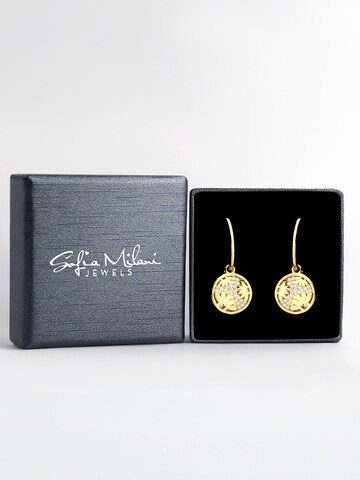 Sofia Milani Ohrringe 'Flower'‌‌‌‌‌‌‌‌‌‌ in Gold