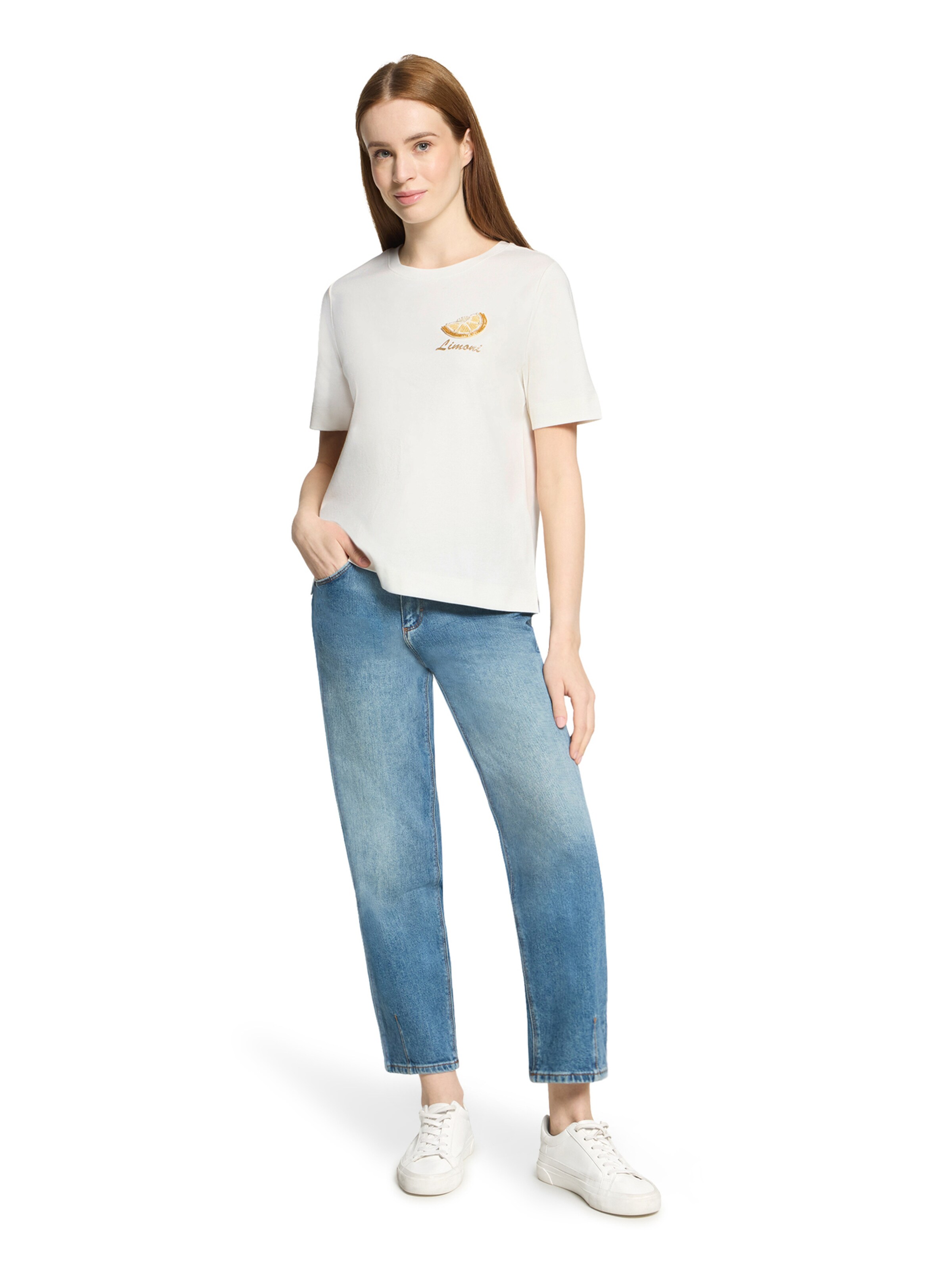 Cartoon Shirt in White