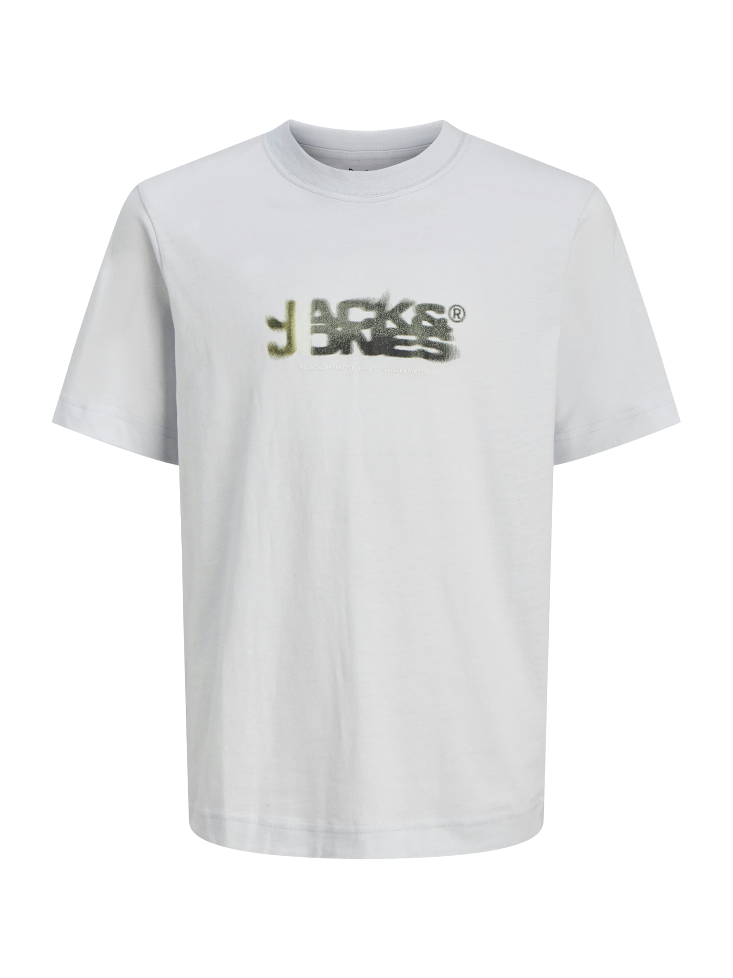 Jack & Jones Junior Shirt 'JCOSAGO' in Grey: front