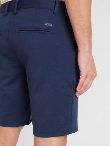 BLEND Regular Chinohose in Blau
