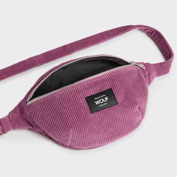 Wouf Fanny Pack 'Corduroy' in Pink