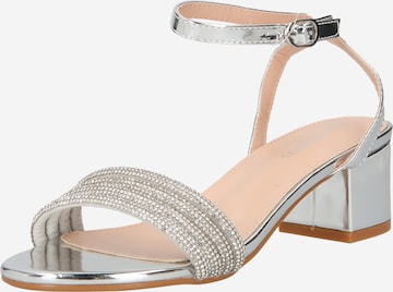 GLAMOROUS Sandals in Silver: front