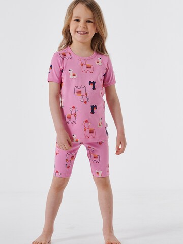 Pyjama SCHIESSER en rose : devant