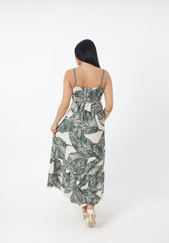 Elara Sommerkjole i grøn