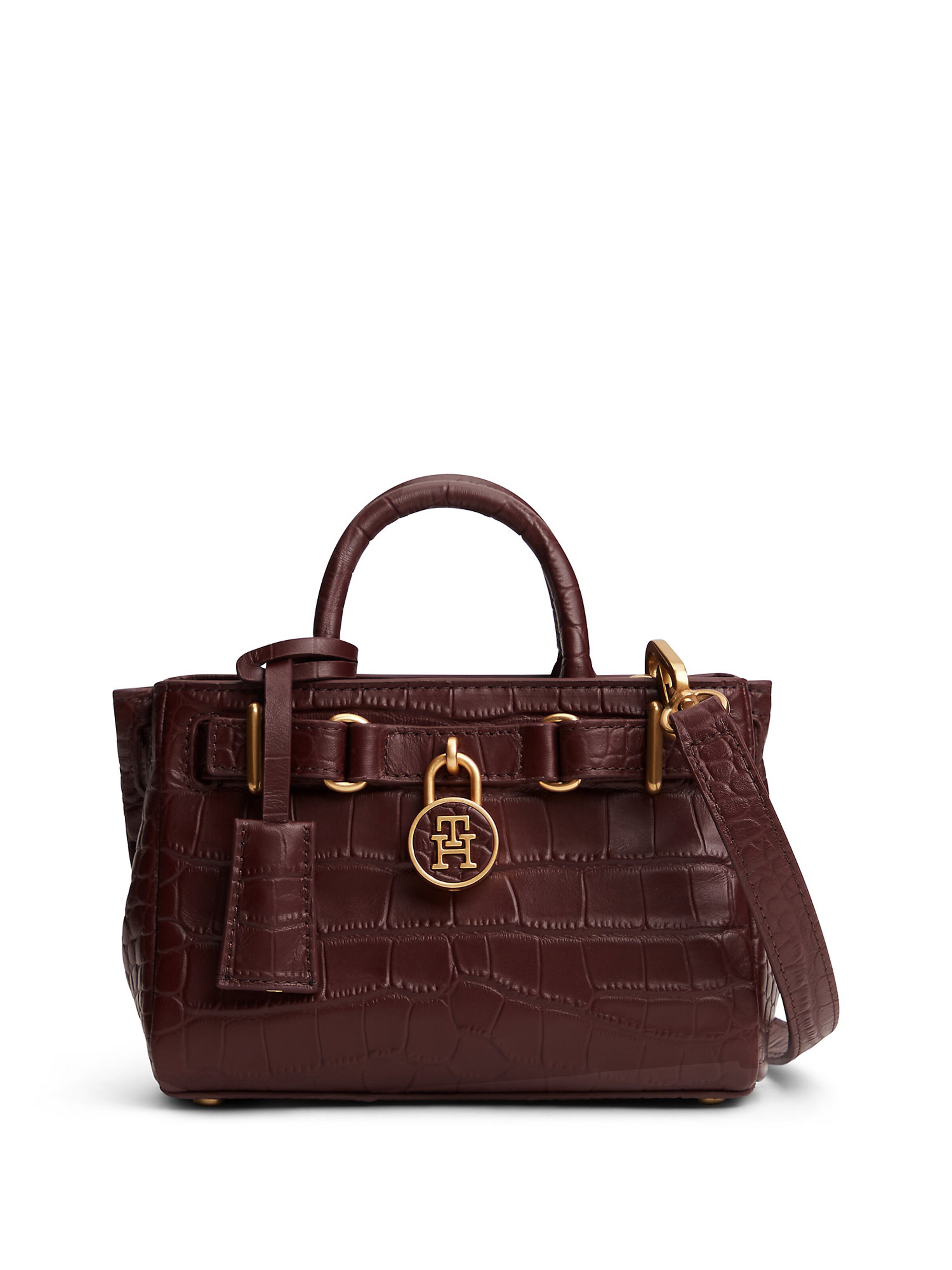 TOMMY HILFIGER - Malas de tiracolo em vermelho: frente