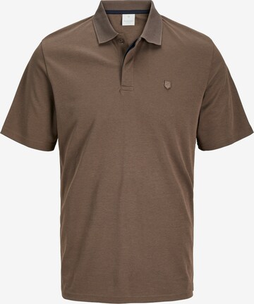 JACK & JONES Shirt 'RODNEY' in Bruin: voorkant