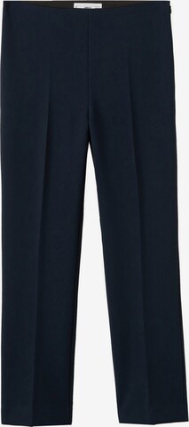 MANGO Broek 'Atenas' in Blauw: voorkant