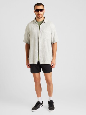 WEEKDAY Comfort Fit Hemd in Grau